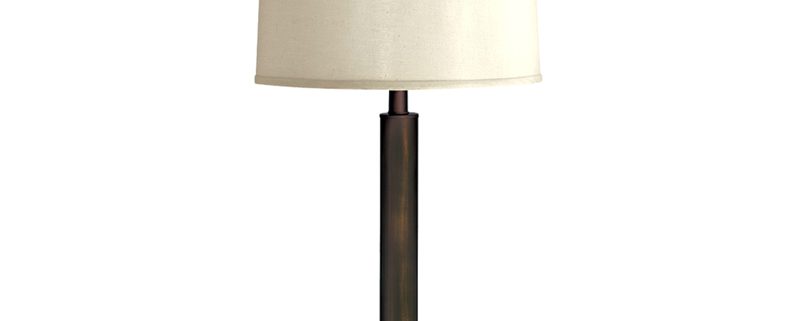 Burnt Coffee Table Lamp